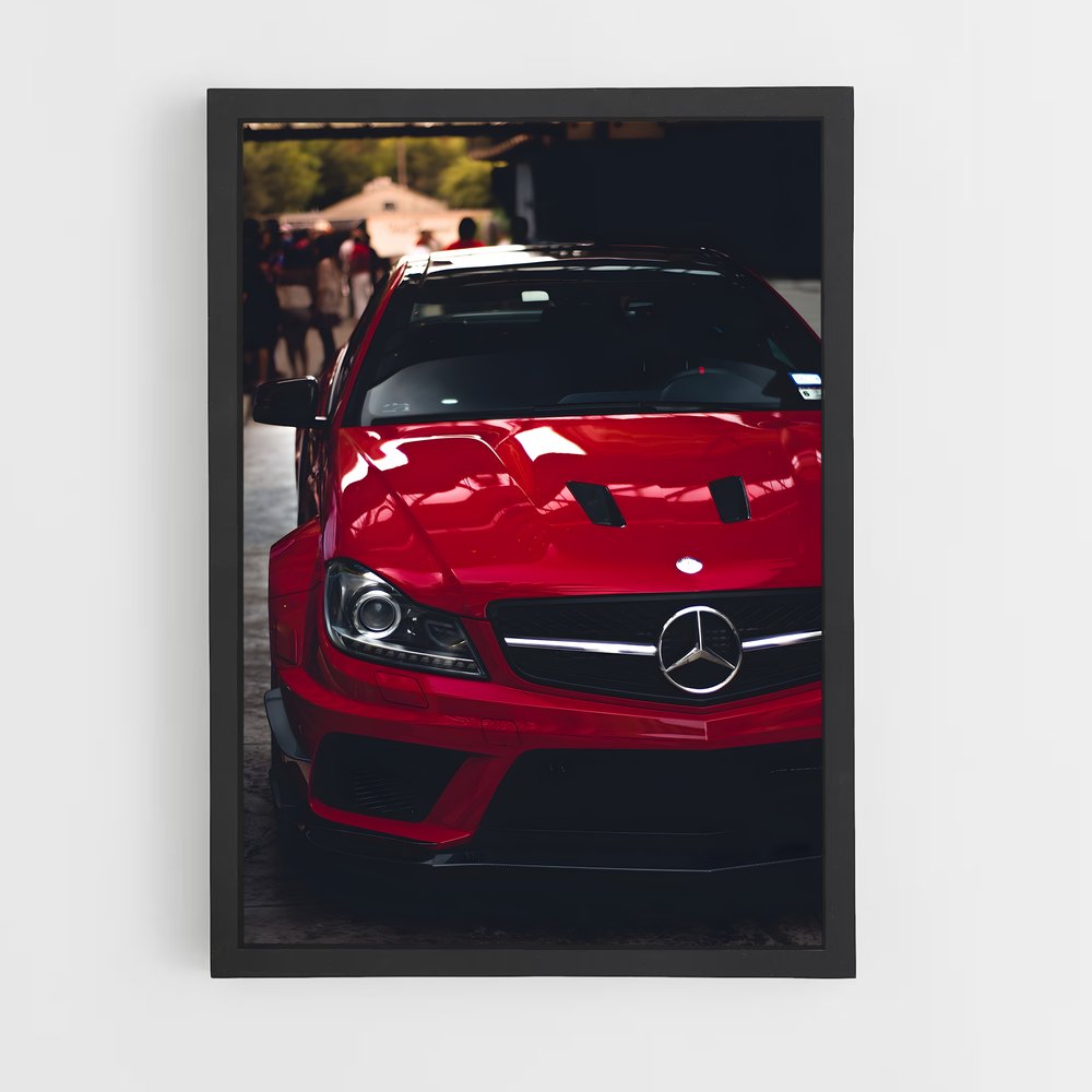 Poster raffiné AMG C – affiche Mercedes (vue 2)